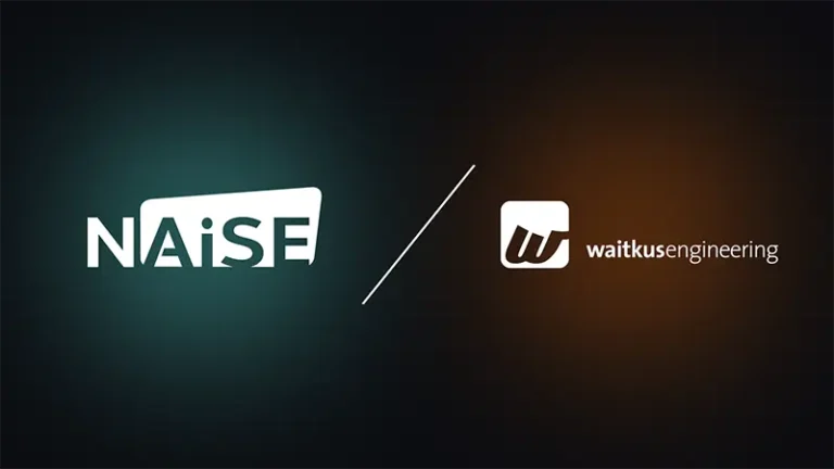 NAiSE and Waitkus Engineering partnership logo representing unified automation and intralogistics solution collaboration