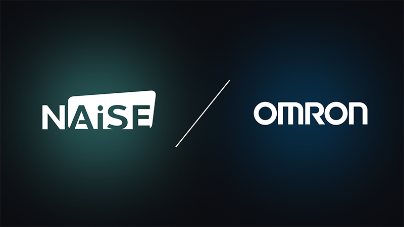NAiSE and Omron partnership logo representing proven collaboration and advanced intralogistics automation integration
